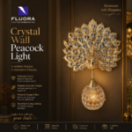 Crystal Wall Peacock Light - Image 3